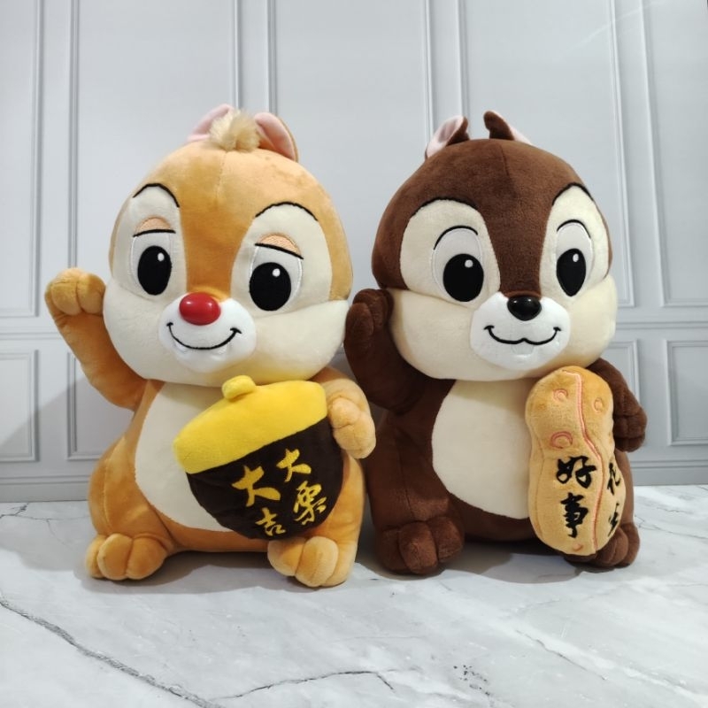 Boneka Kucing Hoki Lucky Cat Chip Dale Original Disney