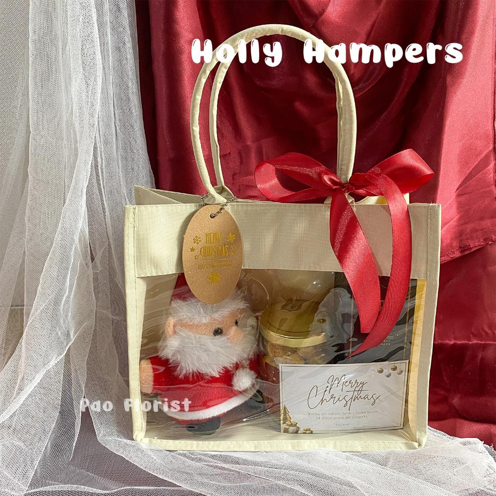 

HOLLY HAMPERS [NATAL / CHRISTMAS] PAO FLORIST / Hampers Natal / Christmas hampers / Parcel Natal / Parcel Tahun Baru / Bunga Natal / Bunga Tahun Baru / Hadiah Natal