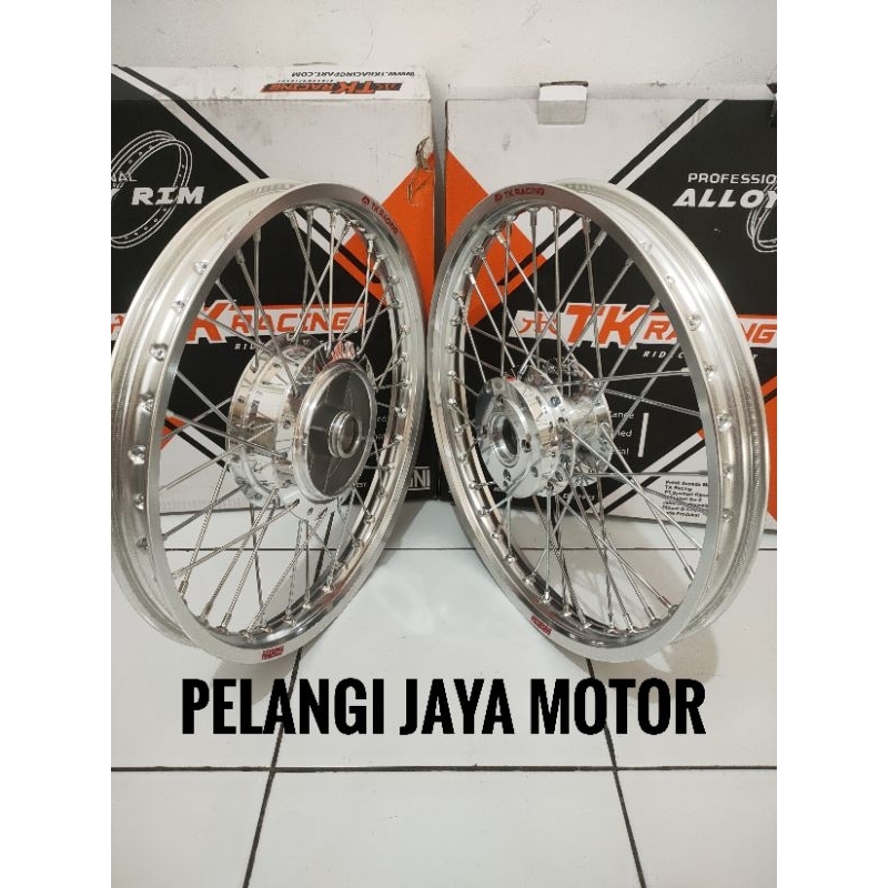 Sepaket Velg Tk Ring17 Uk 140 - 140 - Vixion New -  Vixion Old lama - Supra X125 DD - Karisma - Supr