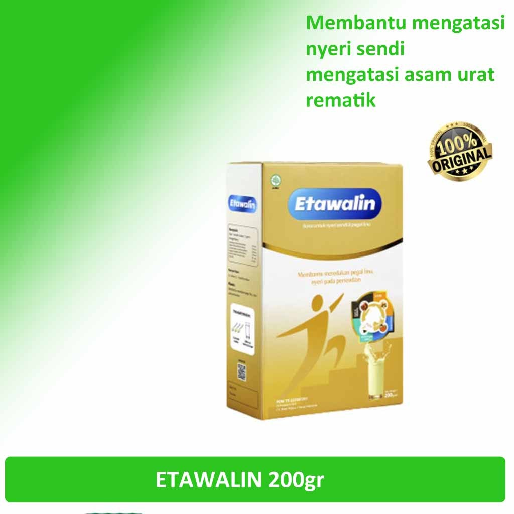 

Etawalin | Susu Kesehatan Sendi dan Tulang Bahan Alami 200 gr