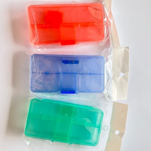 Kotak Sekat 10 Sepuluh Obat Medicine Pernak Pernik Lucu Cute Murah Termurah Aksesoris Accecories Wan