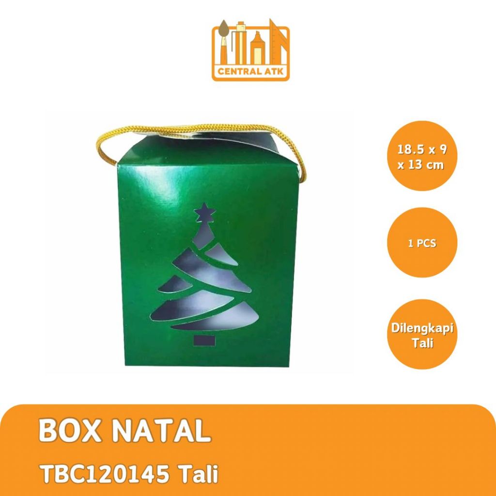 

BOX NATAL / DUS TOPLES / KARDUS HAMPERS NATAL TBC120145 TALI