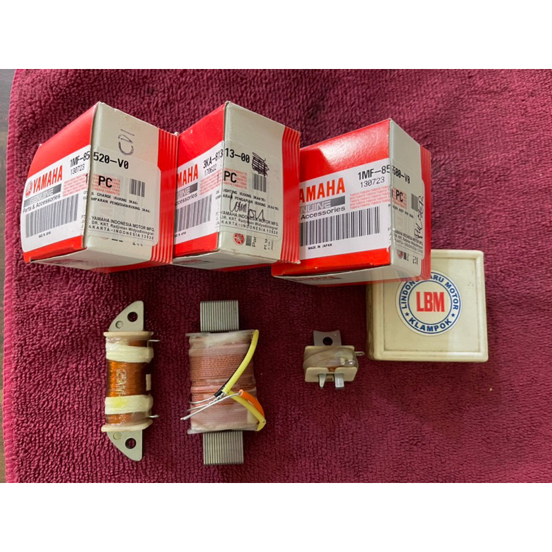 SPUL SPULL LAMPU CDI PENGAPIAN PULSER SET ASSY RX KING RXS RXKING ORIGINAL 3KA-81313-00 1MF-85520-V0