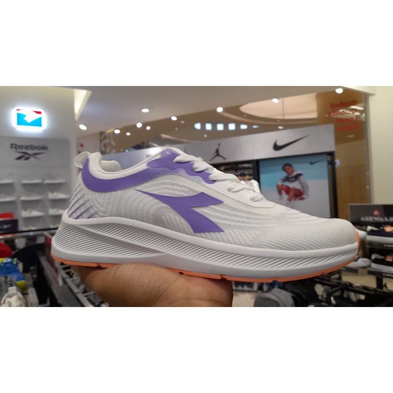 Ori sale Sepatu diadora putih Lilac Women cewek