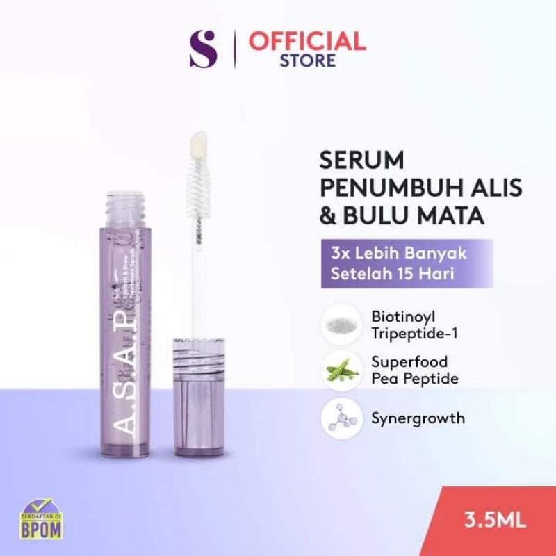 SOMETHINC ASAP EYELASH & BROW SERUM