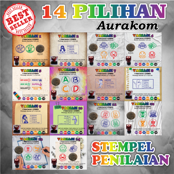 

✅COD, PAKET STEMPEL PENILAIAN, REWARD, STEMPEL PENILAIAN TK, STEMPEL PENILAIAN PAUD MELAYANI CUSTOM