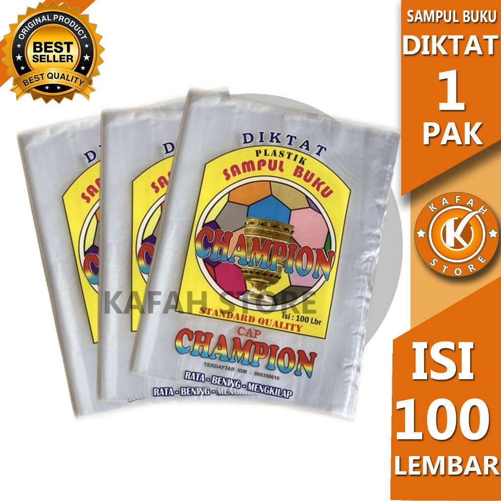

SAMPUL BUKU PLASTIK DIKTAT 1PAK 100 Pcs KAFAH STORE