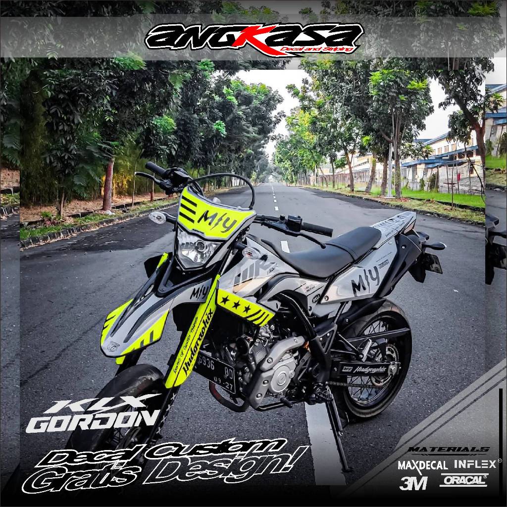TERBARU DECAL STIKER WR 155 STABILO ABU MASIH BEBAS REQUES