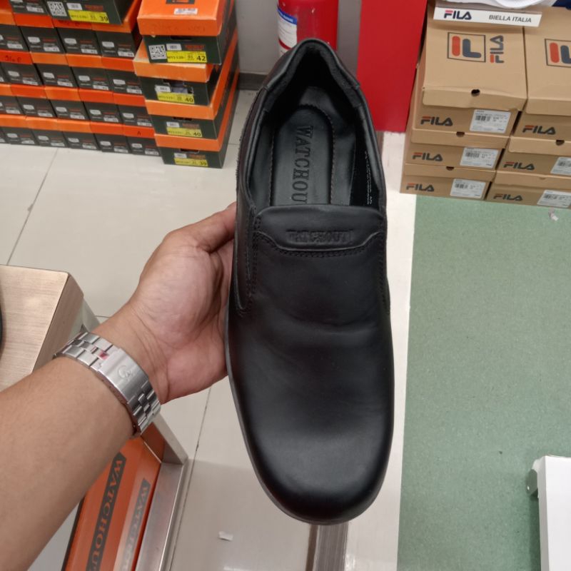 WATCHOUT SEPATU LOAFER PRIA | SEPATU SLIP ON KULIT | ORIGINAL