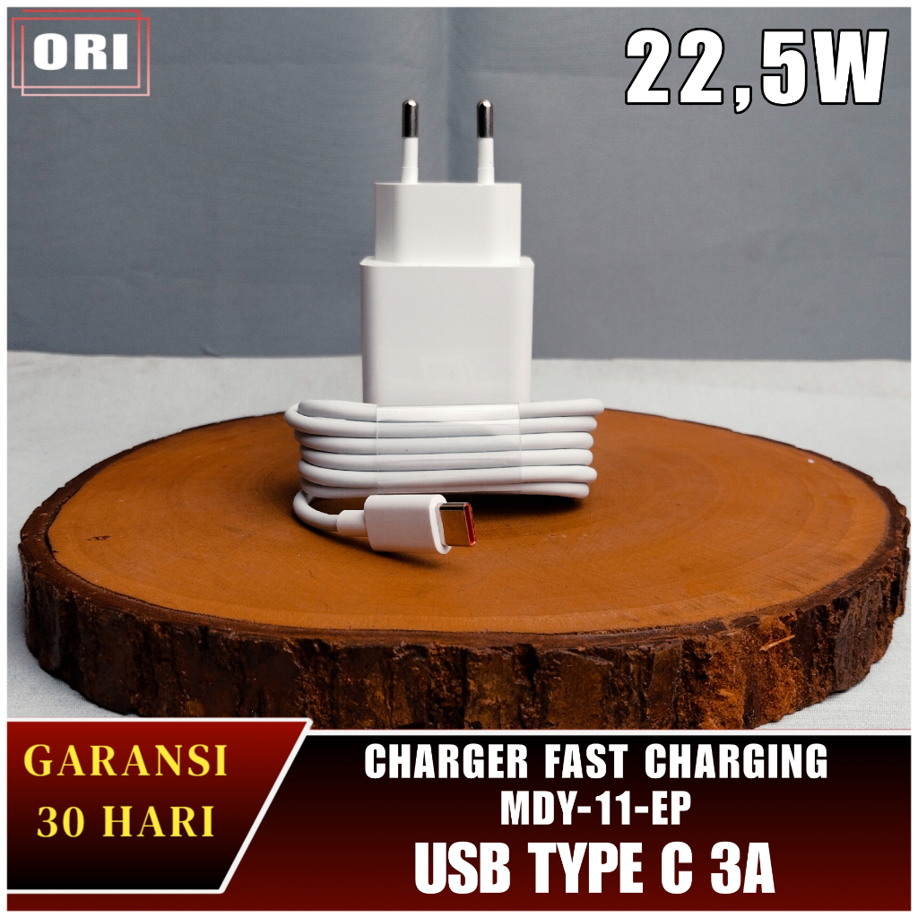 CHARGER XIAOMI REDMI 9 9T REDMI 10 FAST CHARGING USB TYPE C 22,5A ORI
