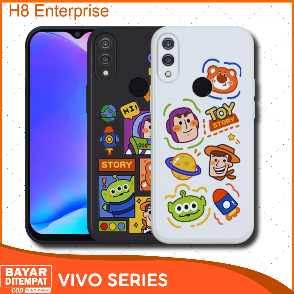 Case Vivo Y91 Y93 Fingger Y95 Casing Softcase Cute Kartun Toy Story Losto Silicon Premium