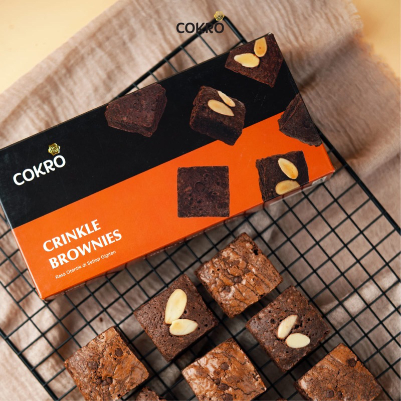 

crinkle brownies cokro