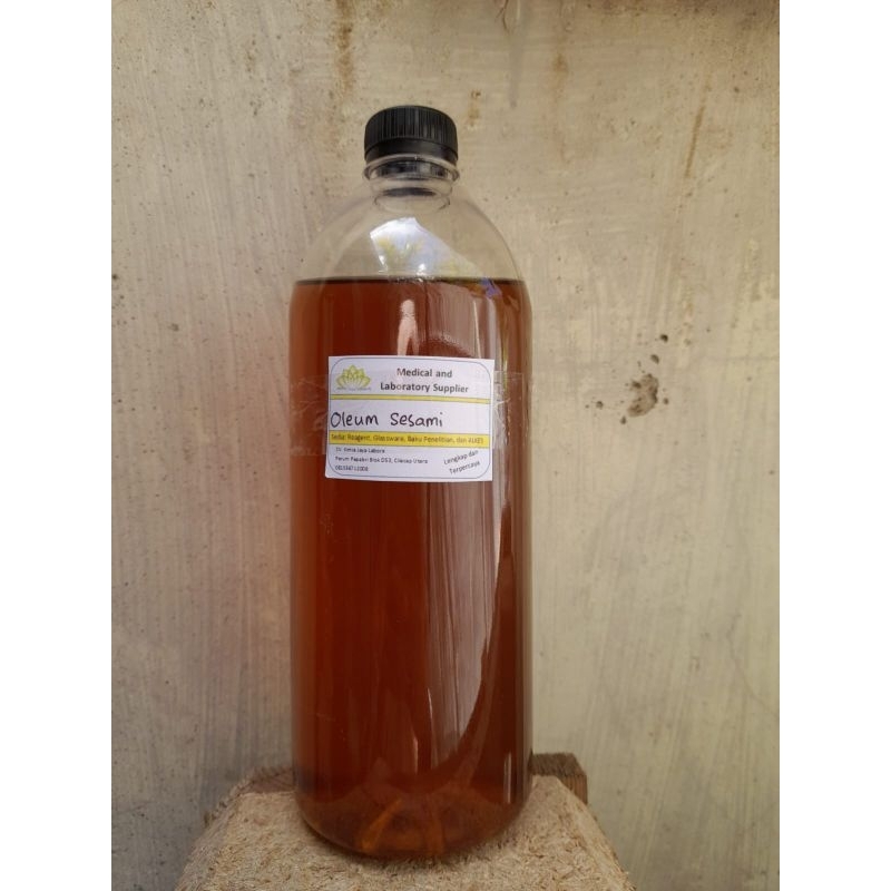 

Oleum Sesami 100ml _ ECER KEMASAN HDPE PUTIH