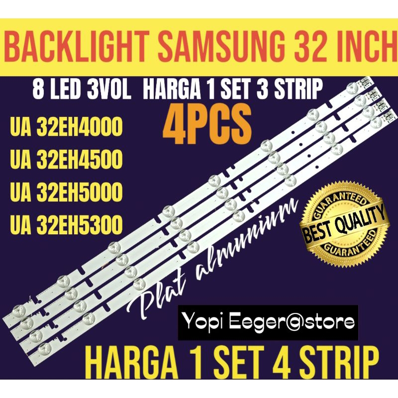BACKLIGHT TV LCD LED SAMSUNG 32 INCH UA-32EH4500- UA-32EH4000- UA-32EH5000- UA-32EH5300 BACKLIGHT TV