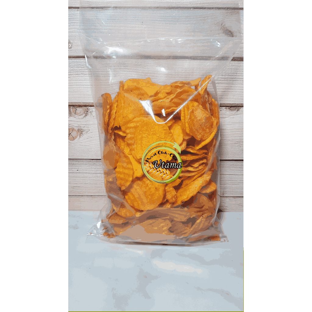 

Keripik Talas - Keripik talas gelombang original 250gram - keripik talas jaring / keripik kripik talas manis gurih / keripik tales