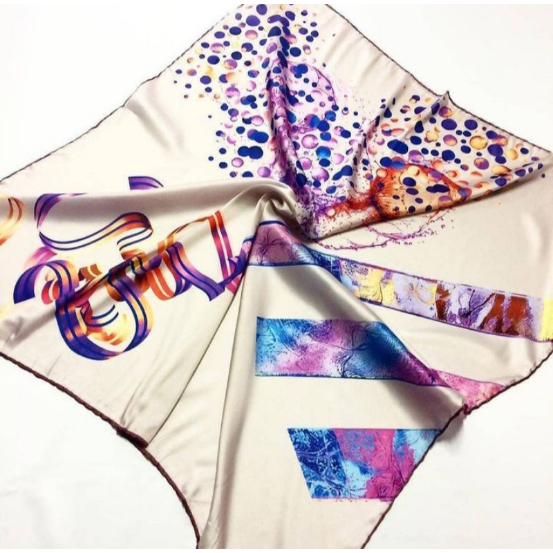 

bubble bluepurple crystal motif90cm