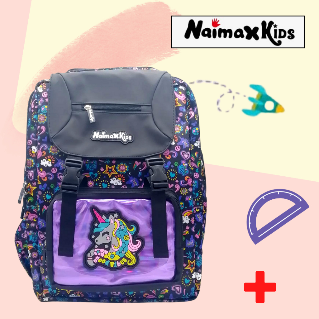 Tas Ransel Naimax Kids | Naimax Kids Foldover Backpack