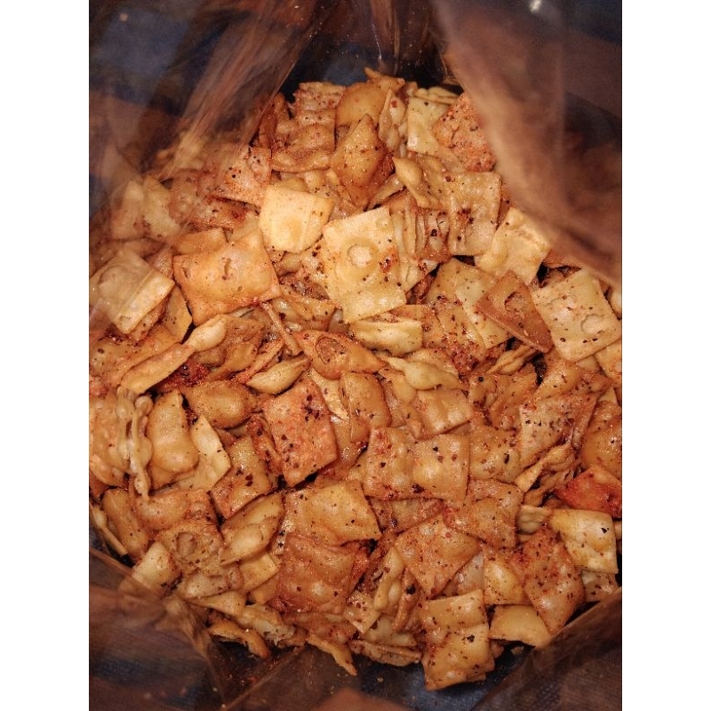 

kripang keripik pangsit pedas 1kg