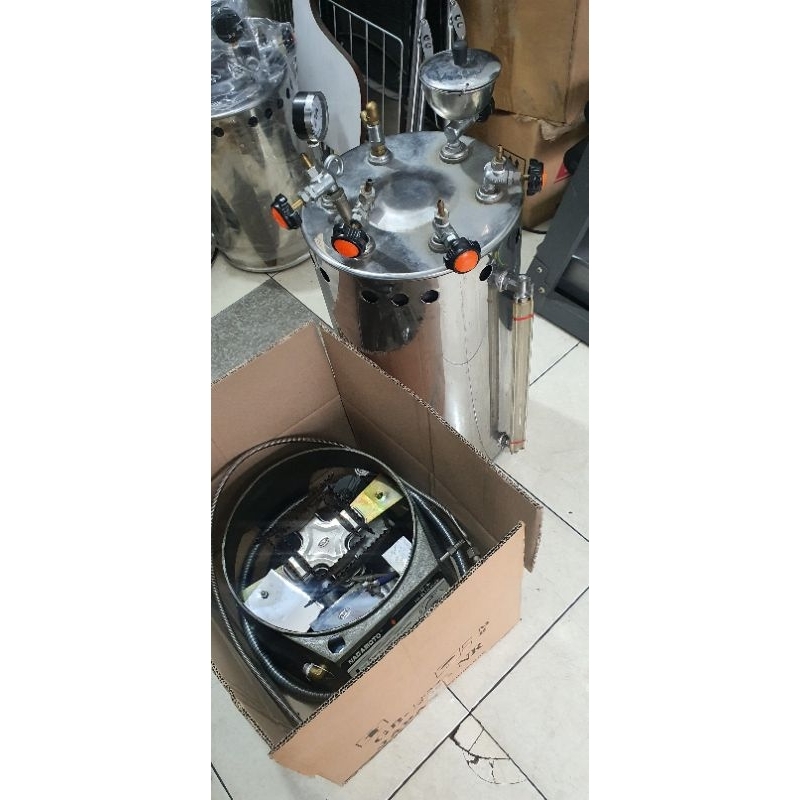 BOILER NAGAMOTO MURAH KAP 35 LITER GB38 KONDISI SECOND/BEKAS NORMAL