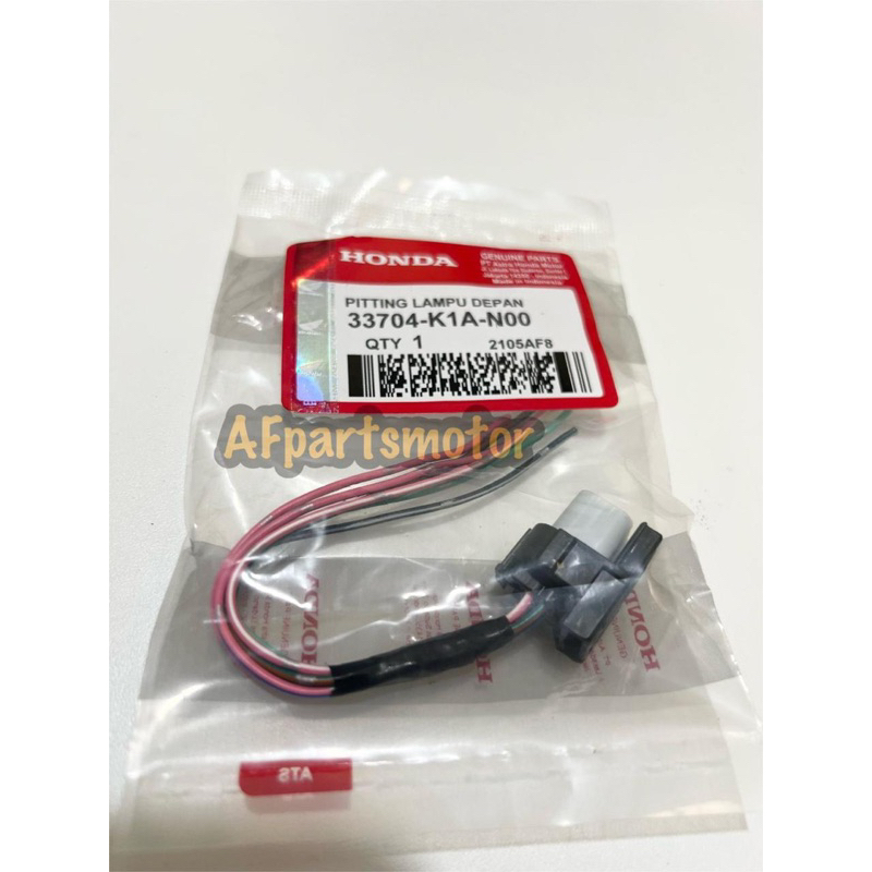 Soket Head Lamp Socket Piting Lampu Depan Reflextor Honda Genio Beat New Led Scoopy New Led 2021 ADV