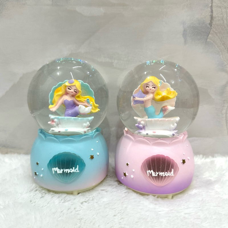 KOTAK MUSIK / SNOWBALL BOLA MUSIK AIR / MERMAID SIZE MEDIUM