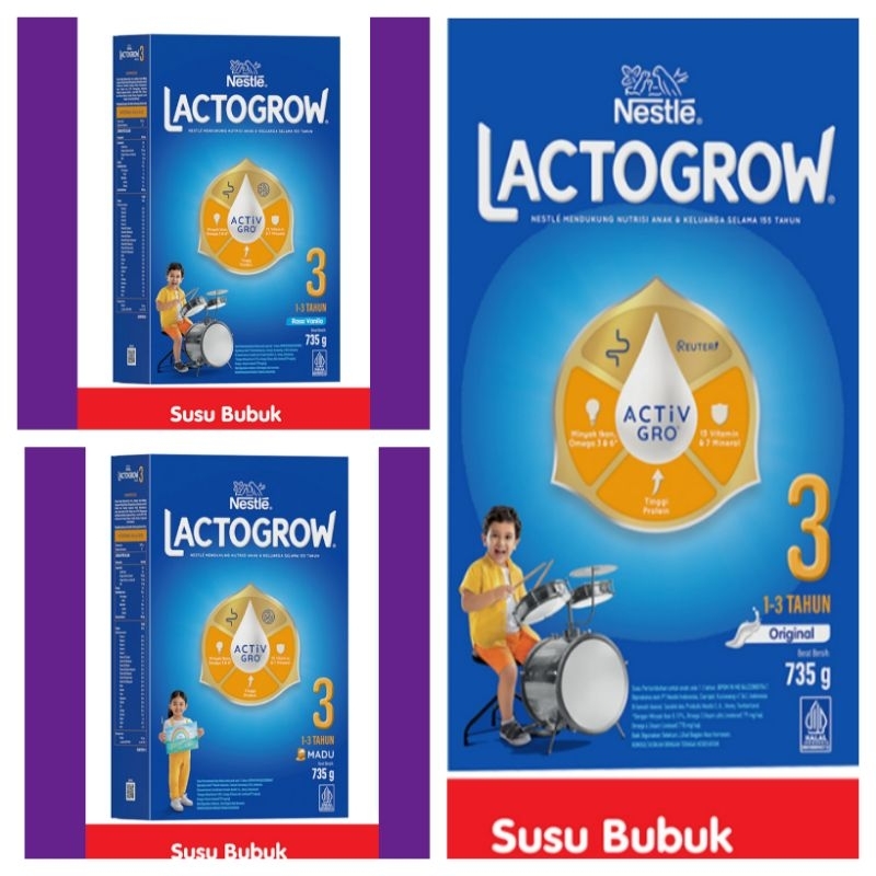 

Lactogrow 3 Susu Box 735 g