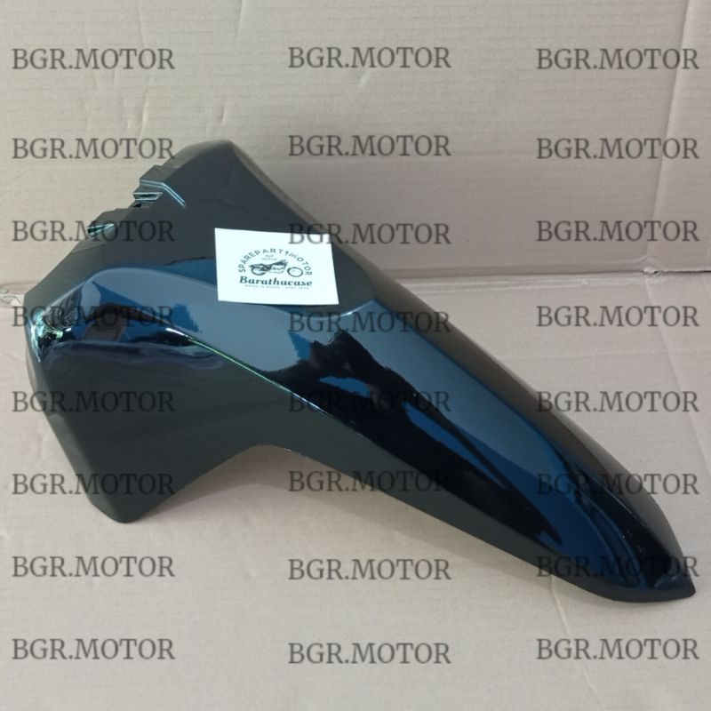 Spakbor Selebor depan Supra x 125 FI INJEKSI Hitam