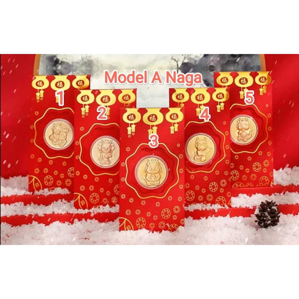 

ANGPAO EMAS HONGKONG IMLEK TAHUN 2024 SHIO NAGA SUPER MEWAH SUPER KEREN