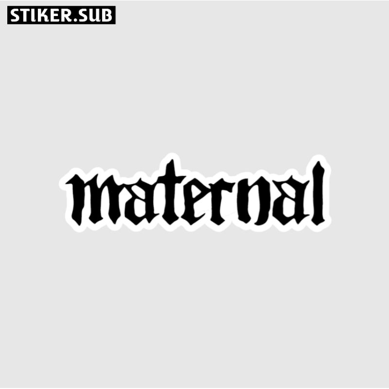 

Stiker sticker maternal