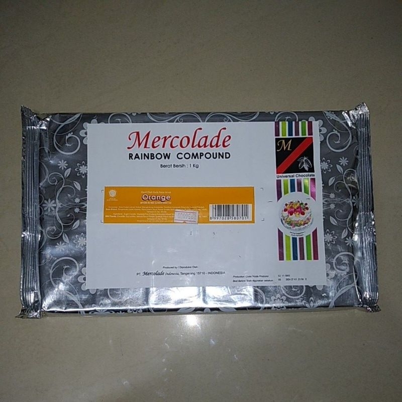 

Coklat Rainbow Compound Mercolade Orange