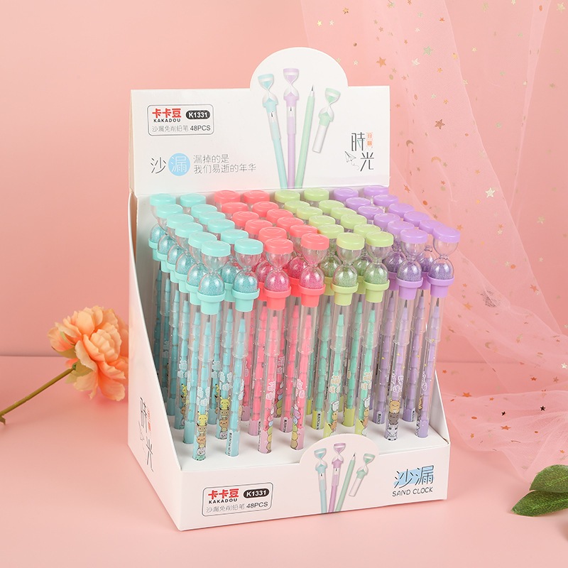 

PENSIL SUSUN KARAKTER BENSIA PENSIL PELURU DAPAT DIISI ULANG FROZEN FRUIT EMOTICON RABBIT VEGETABLE