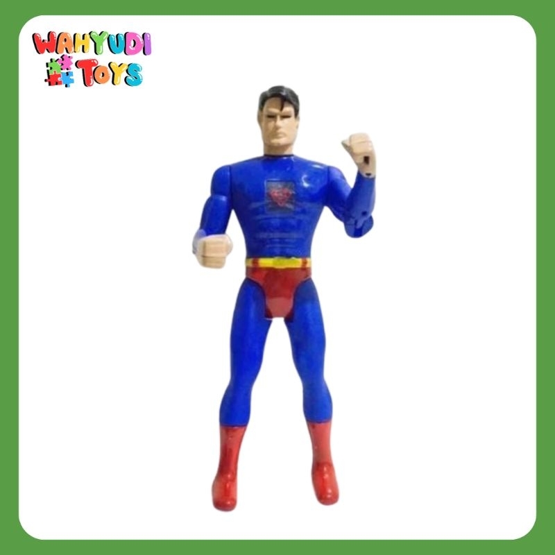 MAINAN ANAK MURAH SUPERMAN BATERAI HKR