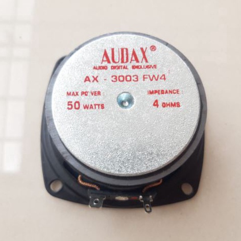 RiO SPEAKER 3 INCH WOOFER AUDAX 5WATT AX33 4OHM 3IN 3 3INCH AUDAX ORIGINAL 4 OHM AX 33 b Terlaris