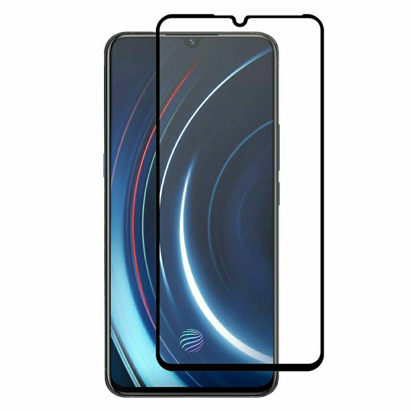 TG FULL VIVO Y11 , Y20 , Y20i ,Y30 , Y50 ,V19 NEW TEMPEREDGLASS FULL GLUE HITAM