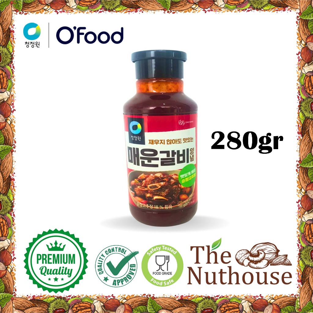 

O'Food Daesang Korean Beef BBQ Spicy Galbi Sauce Marinade 280gr