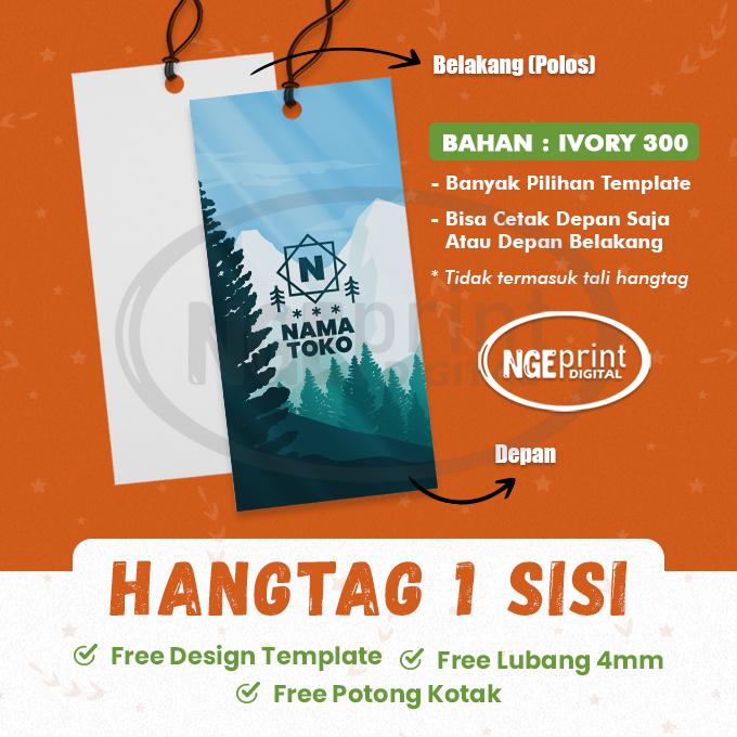 

Hang Tag 1 Sisi IVORY / Hang Tag Buket / Hang Tag Custom Ulang Tahun Anak / Hang Tag Label Baju / Hang Tag Suvenir / Label Baju / Hang Tag Souvenir