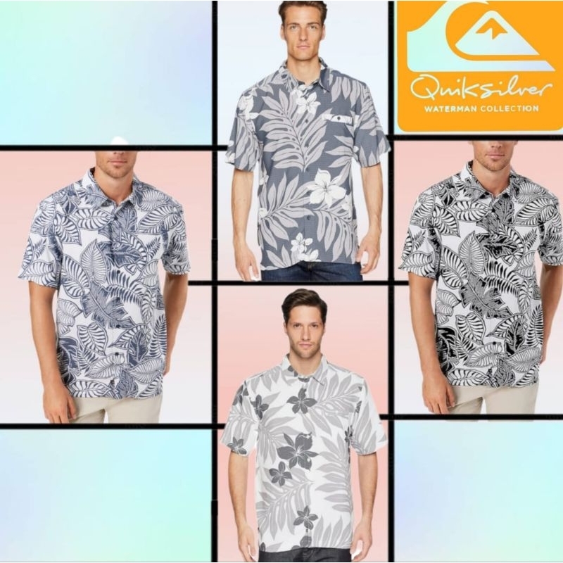 kemeja Quiksilver waterman collection original