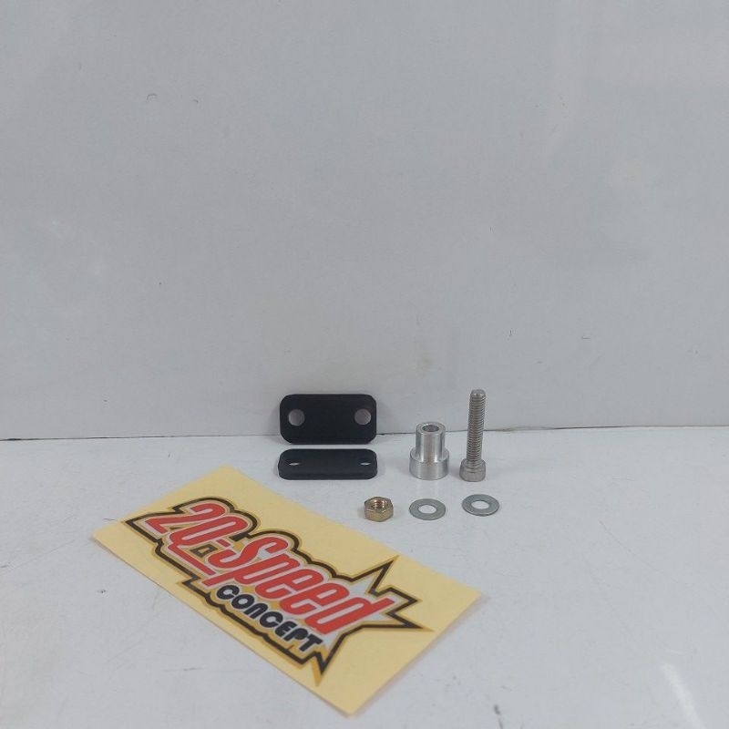 braket radiator bpro diaplikasikan ke jupiter mx new