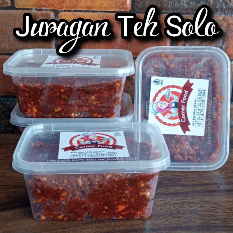 

Bumbu/ Sambal Pecel Khas Solo Berat isi 250gr