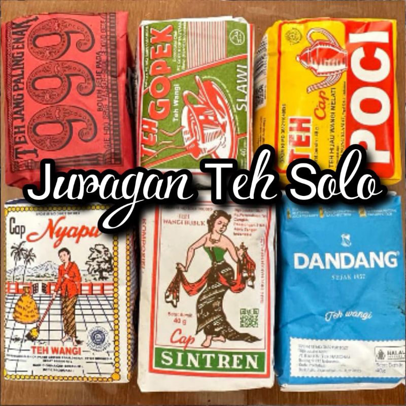 

Teh Racikan Khas Wedangan Solo 6 Macam (999,DANDANG,POCI,GOPEK,SINTREN,NYAPU)