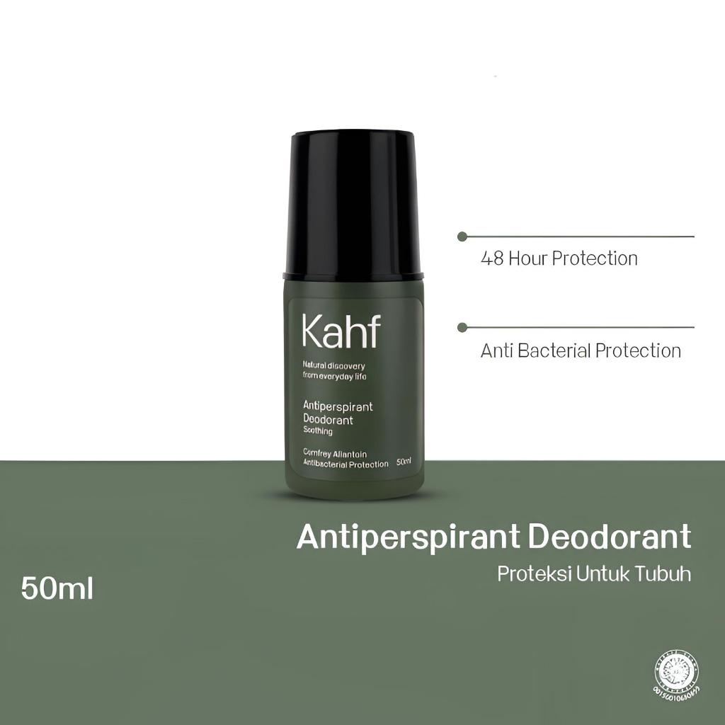 Kahf Soothing Antiperspirant Deodorant 50 ml For Gentlement 48 hour protection Antibacterial protect