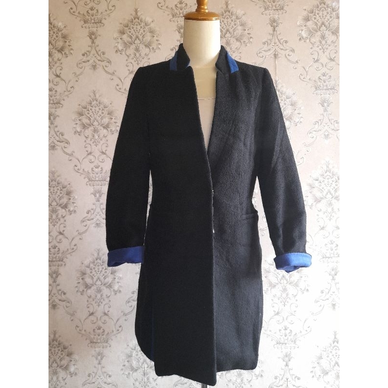 Long Coat Wool wanita/Coat wool premium/Coat winter spring autumn/Coat wool halus/Coat wool panjang