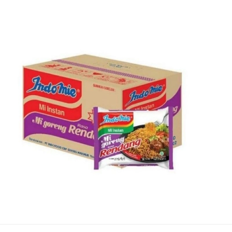 

Indomie Mie Goreng Rendang perdus Isi 40