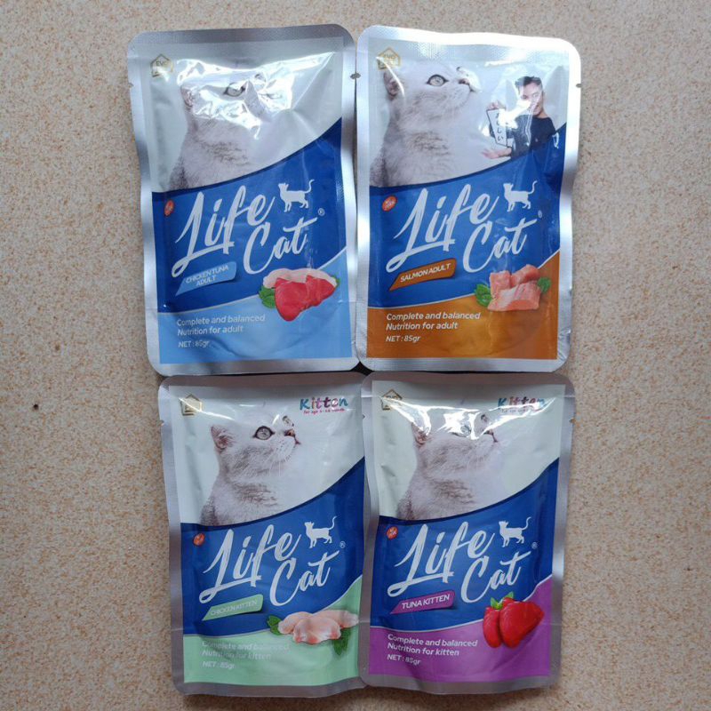 Life Cat Sachet - makanan basah kucing