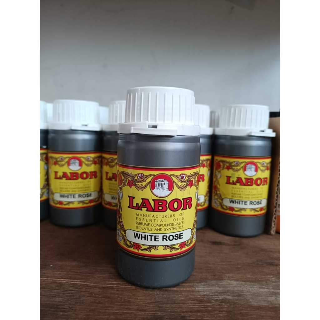 WHITE ROSE BY LABOR BIBIT PARFUM MURNI 100 GRAM. SEGEL ORI