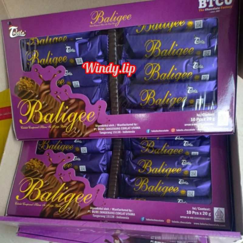 

Tobelo Baligee 1 Pak ( 10pcs )