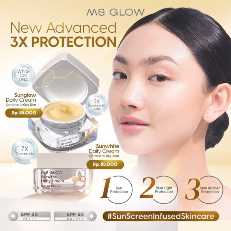 SUN GLOW & SUN WHITE ms glow