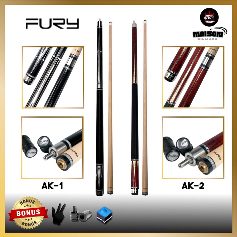 Stick Billiard Fury AK series - Stick Fury - AK 1 AK 2