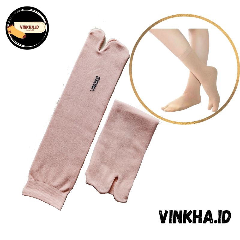 KAOS KAKI JEMPOL, KAOS KAKI CREAM SETENGAH BETIS