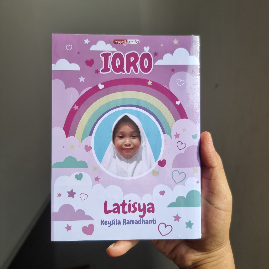 

MOTIF PELANGI 2 - Iqro Custom Iqro Juz Amma Tulis Nama dan Foto Anak Hadiah Untuk Anak